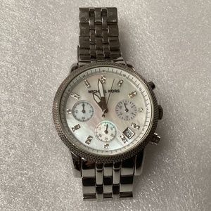 Michael Kors Ritz Silver-tone Women’s Watch MK-5020